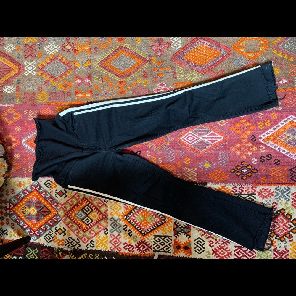 MOTHER Secret Fit Belly Insider Crop Step Fray
